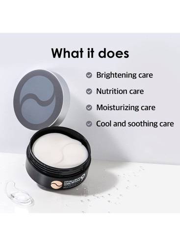 Hyaluron Dark Benone Peptide9 Ampoule Eye Patch 1.6g x 60 piece | Brightening Ey