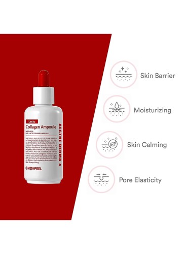 Red Lacto Collagen Ampoule 70ml | Anti-aging, Collagen Ampoule Serum, Anti aging