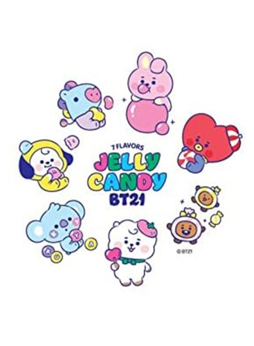 Shooky Jelly Candy 3 Color Ball Pen