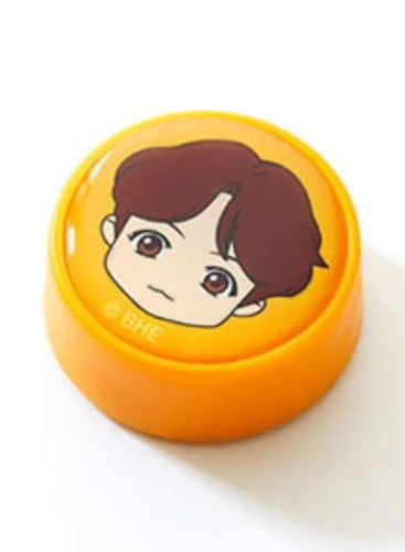 K-Pop Idols Goods Suga Character Figure Toothbrush with Convenient Magnetic Hold