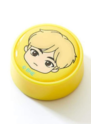 K-Pop Idols Goods Jin Character Figure Toothbrush with Convenient Magnetic Holde