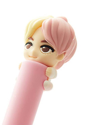 K-Pop Idols Goods V Character Figure Toothbrush with Convenient Magnetic Holder 