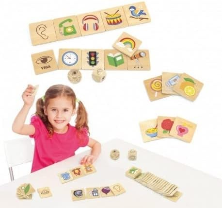 Viga Learning Senses Puzzle Set