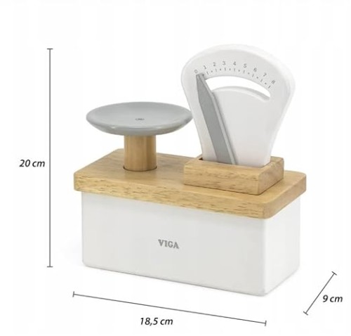Viga Wooden Weighing Scale