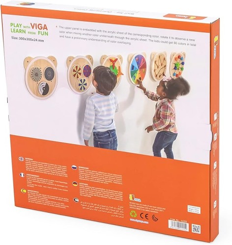 Viga Overlaying Colors Wall Game