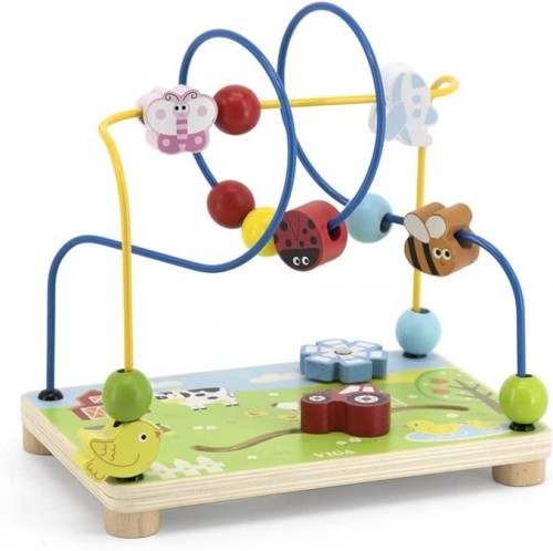 Viga 44561 Wooden Farm Wire Beads