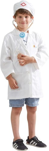 Viga Little Doctor Uniform and Hat Apron