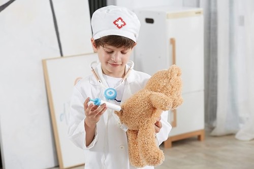 Viga Little Doctor Uniform and Hat Apron