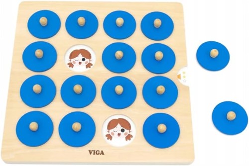 Viga Guess Pictures Memory Game with 10 Cards