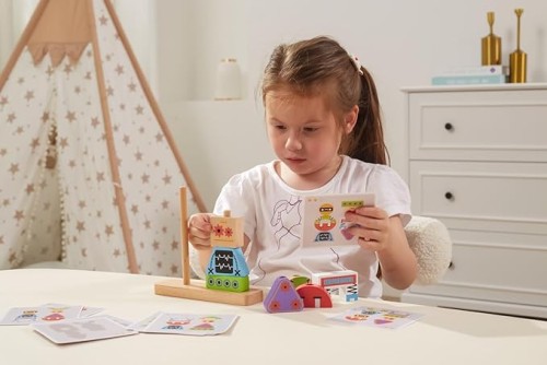 Viga Robot Stacking Blocks 9-Pieces Set