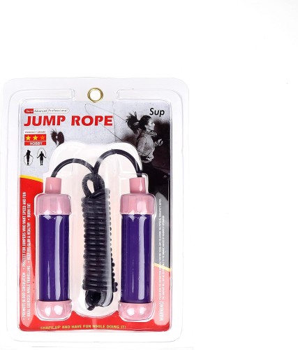 SUPREME SPORTS PLASTIC HANDLE PVC JUMP ROPE 9FT JY-JR090