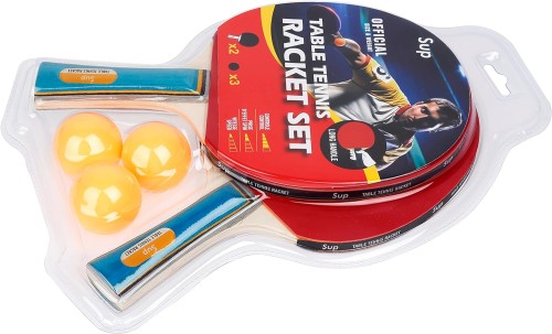 SUPREME SPORTS T.T RACKET LONG  HANDLE 5PCS SET JY-PR203