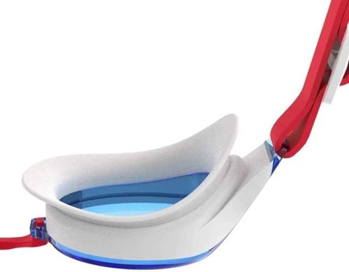 SPEEDO HYDROPURE GOG JU RED/BLUE