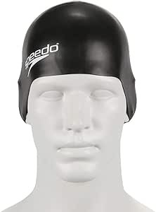 SPEEDO PLAIN MOLDED SILICON CAP JNR