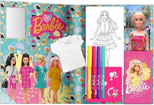 BARBIE STENCIL & STYLE WITH DOLL