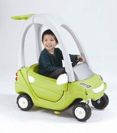 Ching-Ching Smart Coupe Ride On Car, Green
