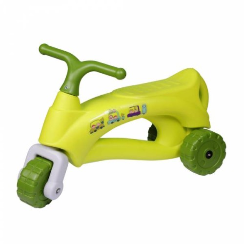 Ching-Ching Horn March Walker (Green) With Black Wheels