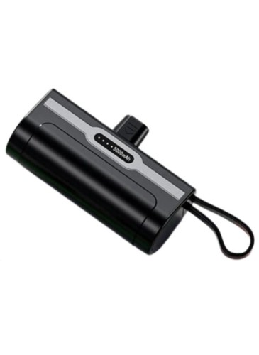 Fast Charging iPhone Power Bank 5000mAh Mini Battery Pack - Type-C Input, Lightn