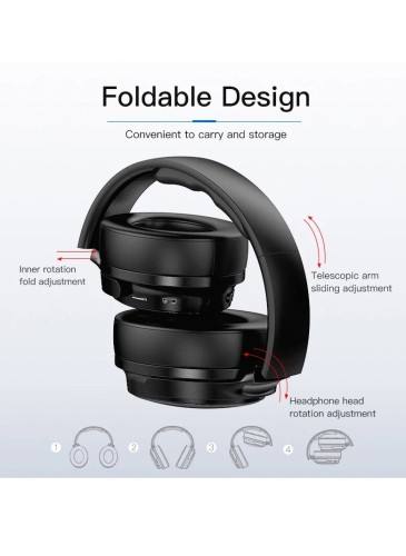 A780BL Bluetooth Over-Ear Headphone Black