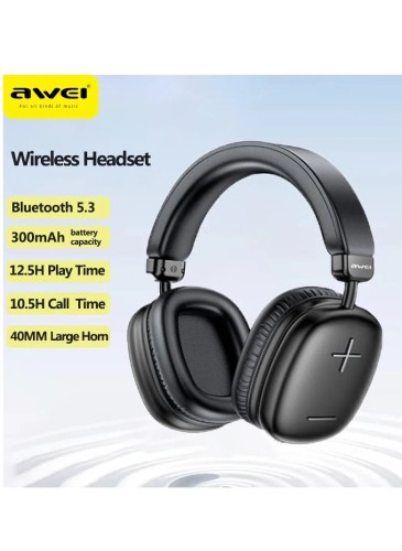 Awei A7AT6 Sport Wireless Headphones - Bluetooth 5.3, Long Battery Life, Stereo 