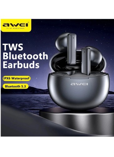 Awei T87 Mini TWS Bluetooth Earbuds Bluetooth 5.3 Earbuds Waterproof Sport Earph