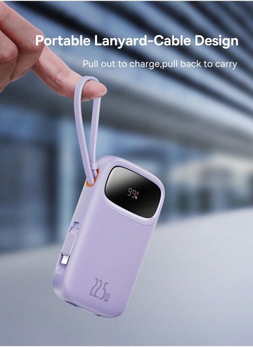 PB286 20000mAh fast charging power bank with 22.5W fast charging support and LED