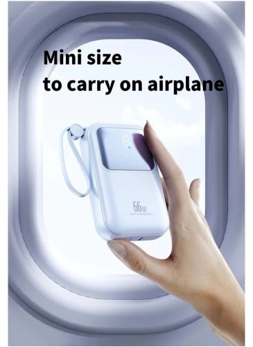 PB-180 10000mAh Power Bank Wireless Quick Charging and Portable Design Blue
