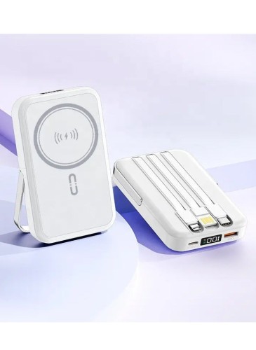 PB186 10000mAh Magnetic Power Bank - Ultra Slim, 22.5W Fast Charging, Digital LE