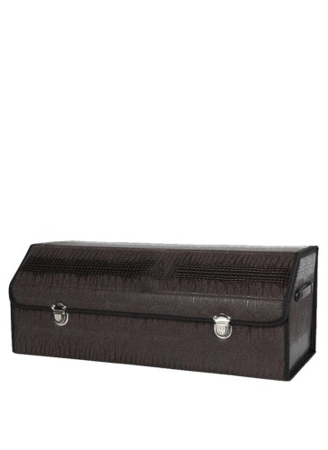Foldable Car Trunk Storage Box, Car Storage Box, Thick Leather Storage Box Stora