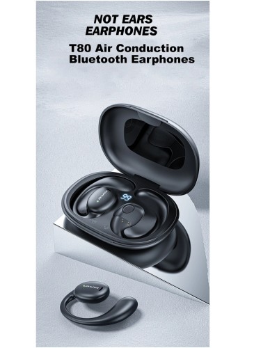 T80 OWS Sports Bluetooth 5.3 Earbuds - Behind the Ear Design