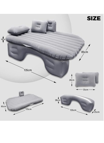 Air mattress for car Unique design inflatable air mattress for car with back sea