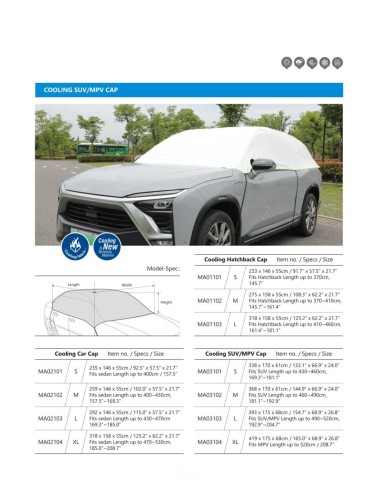 cooling half cover High anti-ultraviolet, anti-aging Efficient radiative cooling