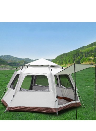 Hexagonal Automatic Tent Automatic Instant Pop-Up Tent Lightweight Portable Tent
