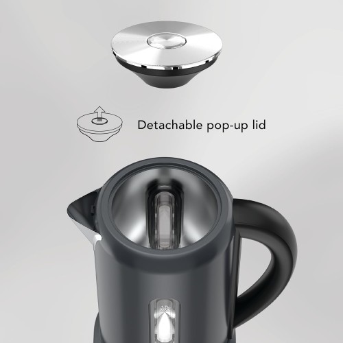 Carrera Electric Kettle No 550-1.7L, 2400W, Stainless Steel Housing, Temperature