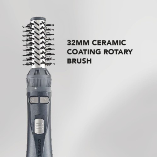 CARRERA OMNI-Styler Hot Brush No 528-1200W, Ceramic Coated, Versatile Rotating S