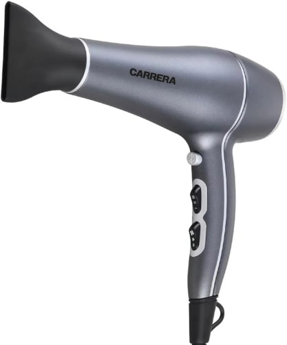CARRERA AC Hair Dryer No 539-2200W Boost Power, Ionic Function, Ceramic-Coated G