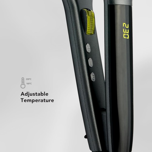 CARRERA Infrared Hair Straightener No 634 - LED Temp Display, Ceramic-Coated Flo