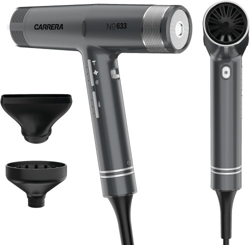 CARRERA BLDC Hair Dryer No 633-110,000 RPM Brushless Motor, 2000W Power Boost, M