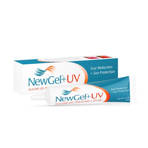 Newgel + Uv Silicone Gel For Scars & Sun Protection Spf30 15 Gm