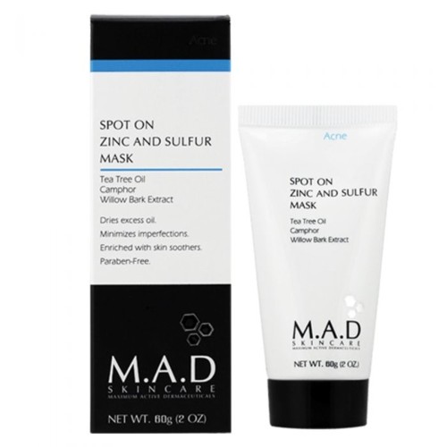 Mad Spot On Zinc & Sulfur Mask 60Ml