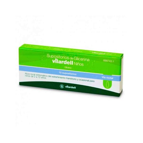 Vilardell Glycerin Supp Children 12S