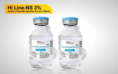 Sodium Chloride 3% W/V Injection 100 Ml