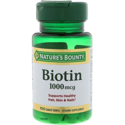 Natures Bounty Biotin 1000Mcg 100S