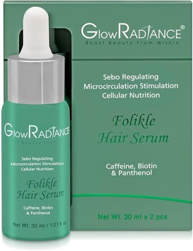 Glow Radiance Folikle Hair Serum 30 Ml ( 1+1 )