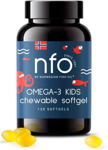 Nfo Omega-3 Kids Chewable N120-B