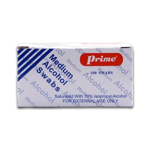 Prime Alcohol Swab 100'S