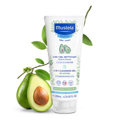 Mustela 2 In 1 Hair And Body Wash 200Ml
