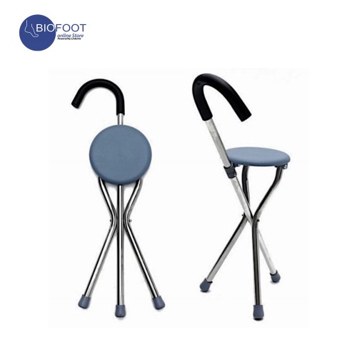 Novamed Walking Stick With Seat 9402L