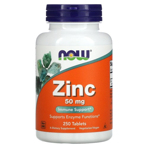 Now Zinc Gluconate 50 Mg Tab 250'S