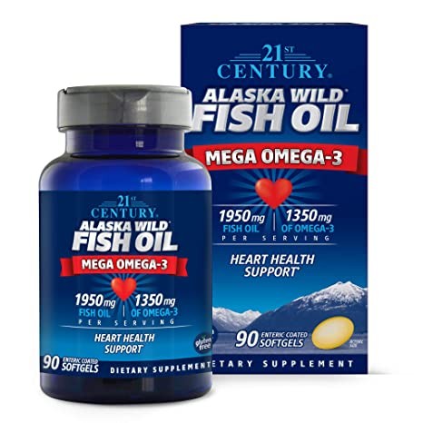 21St Century Alaska Fish Oil 1350 90S